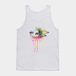 Flower Eyes Tank Top